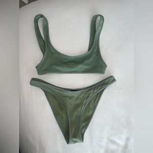 Green TRIANGL Swimsuit